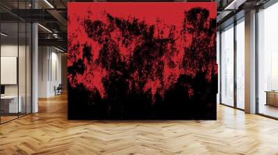 Grunge style Halloween background with blood splats Wall mural