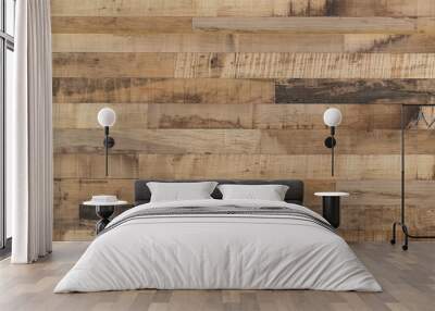 Modern wooden wallpaper background/pattern stack decoration. Wall mural