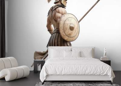 A man in a Roman warrior costume stands with his arms crossed Wall mural