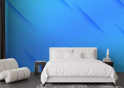 Abstract blue modern background gradient color. Wall mural