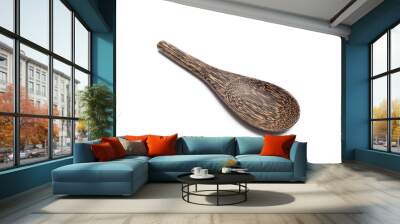 Big cooking wooden spoon ladle Wall mural