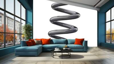 Curly 3d string arrow  Wall mural