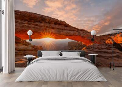 Sunrise at Mesa Arch Canyonlands N.P. Wall mural