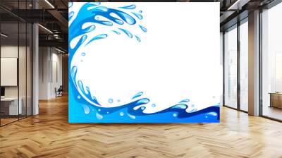 Ocean waves Wall mural