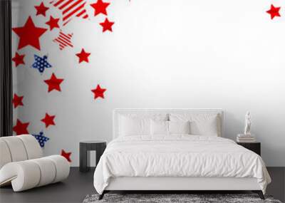 Us celebration card Wall mural