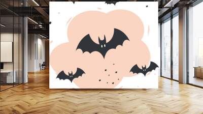 Halloween, Autumn, Pumpkin, Haunted, Halloween Celebration, October 31, banner, template, PNG Wall mural