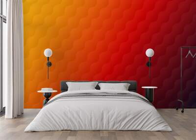 red yellow abstract background fabric style geometric shapes gradient wallpaper and presentation uses Wall mural