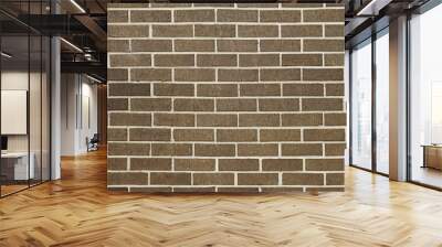 brown brick wall background Wall mural