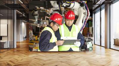 industrial engineer Wall mural