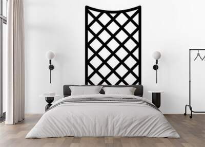 trellis icon vector design templates Wall mural