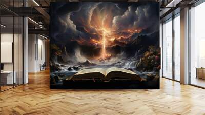 Divine Genesis: A Revelation of Creation Wall mural