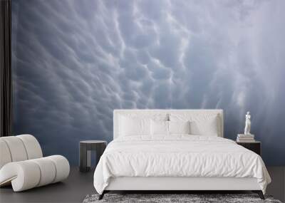 The Clouds of a Powerful Storm Wall mural