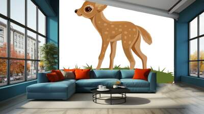 Beautiful baby deer Wall mural