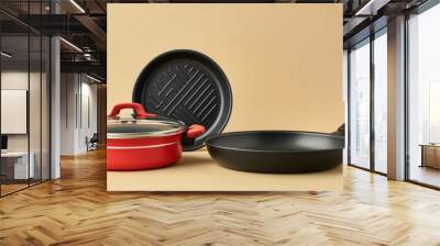 Non-stick kitchenware set Wall mural