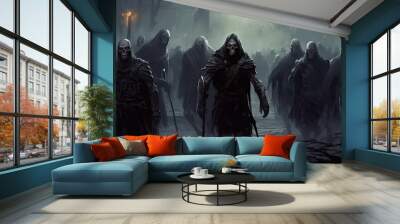 army of undead apocalypse Wall mural