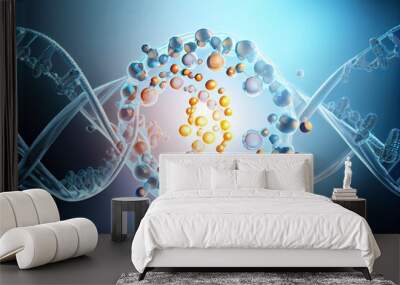 Gene terapies concept Wall mural