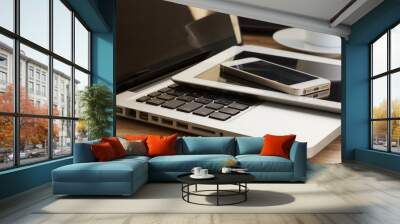 modern computer gadgets Wall mural