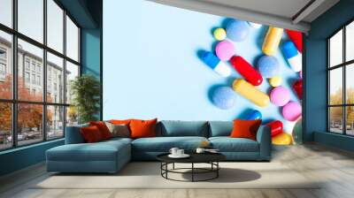 pile of pills Wall mural