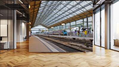 railway station, tours, france Wall mural