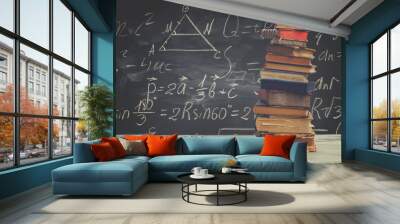 set of books Wall mural