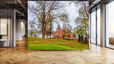 Historical District view in Galena Town of Illinois State Wall mural