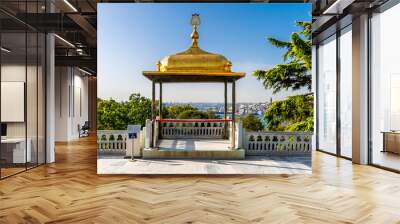 The Baghdad Pavilion terrace view in Topkapi Palace. Topkapi Palace is popular tourist attraction in the Turkey. Wall mural