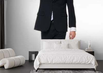 Young businessman talking on mobile phone Wall mural