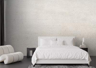 white wall background Wall mural