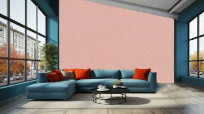 Pink paper texture background Wall mural