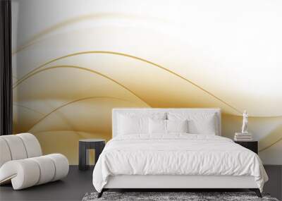 Abstract golden background Wall mural