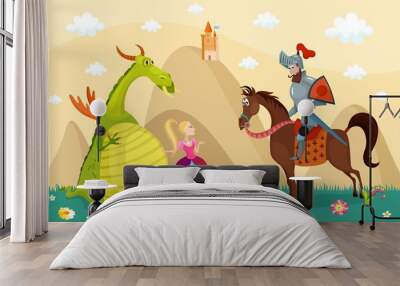 dragon Wall mural