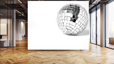 disco ball isolated Wall mural