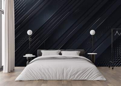 black background gold light glow effect.  Wall mural