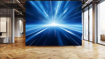 glowing light burst Realistic sun rays. colorful sun ray glow abstract shine light effect starburst sbeam sunshine glowing. Special lens flash, light effect. The flash flashes rays and searchlight. Wall mural