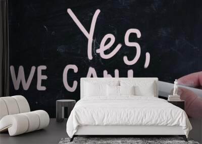 yes, we can! Wall mural