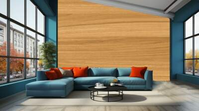 Natural wood texture and background  Wall mural