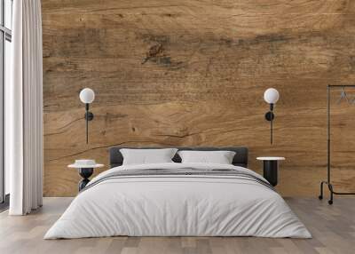 Natural wood texture and surface background  Wall mural