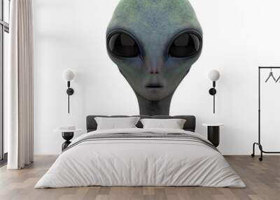 Alien Creature Isolated Wall mural