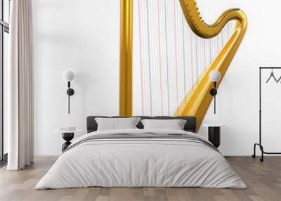 Golden Harp Wall mural