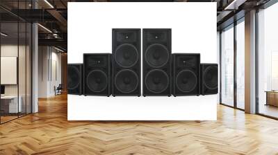 group of speakers Wall mural