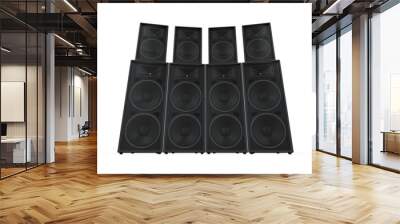 group of speakers Wall mural