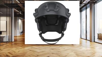 Tactical Helmet Isolated Wall mural