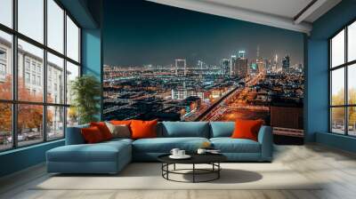 Dubai city Wall mural