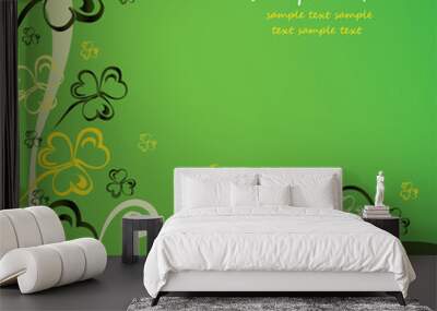 clover Wall mural