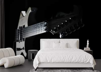 electric guitar natural wood Wall mural