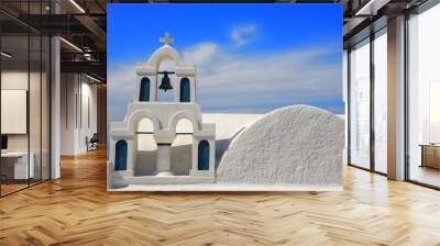 Santorini island Greece Wall mural