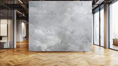 White stone marble concrete wall grunge for texture backdrop background. Old grunge textures with scratches and cracks. White painted cement wall, modern grey paint limestone texture background. Wall mural