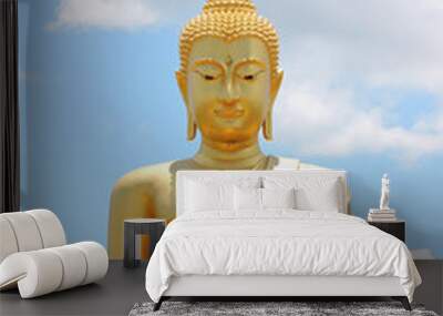 Buddha statue Wall mural