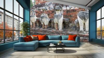 Lions statue Wall mural