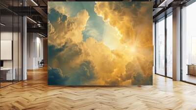 Sky illumination Wall mural